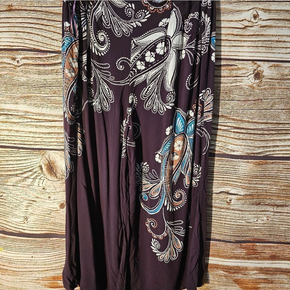 Angie capris women's large multicolored pre-owned